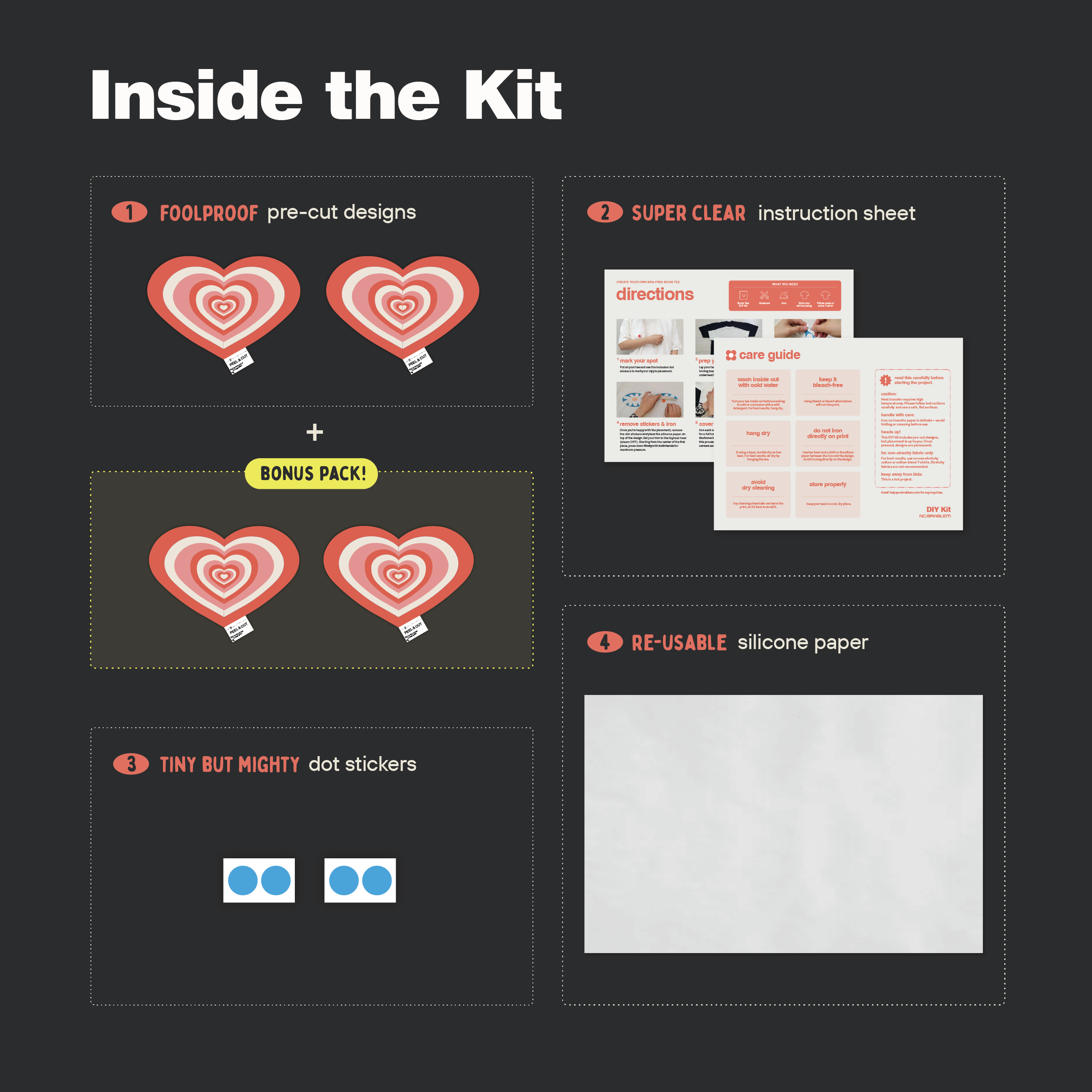 DIY Kit: Double Heart