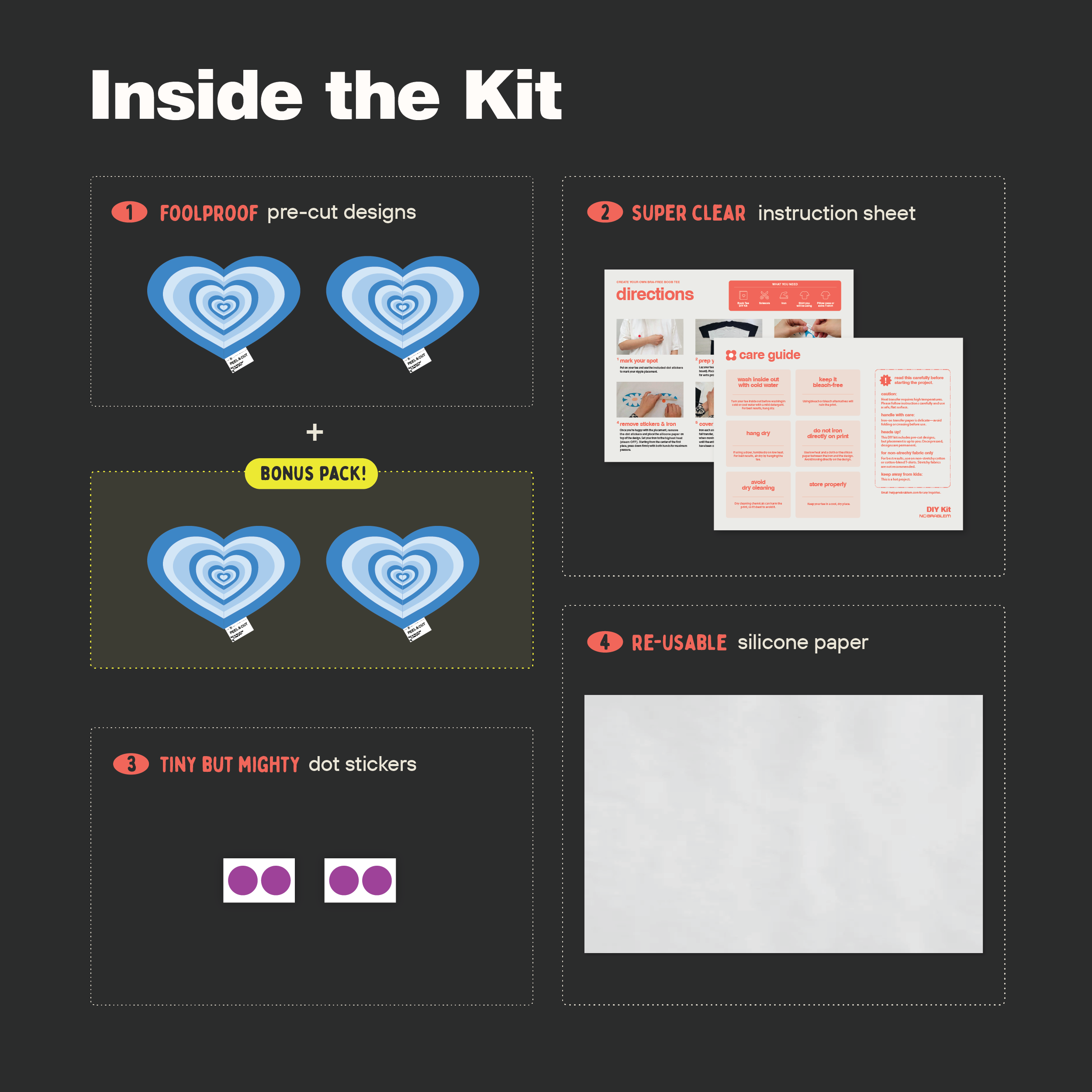 DIY Kit: Blue Heart